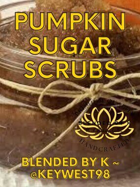 Pumpkin Sugar Scrubs - 20 oz